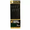 Guru Bayonet Hair Rig 4" Haak 10 / 0.25mm (8st)