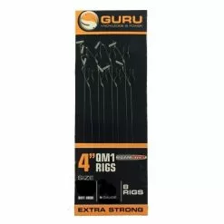 Guru QM1 Speedstop Rig 4" Haak 16 / 0.17mm (8st)