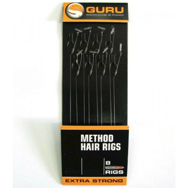 Guru Method Hair Rig 4" Haak 16 / 0.19mm (8st) 1 Guru Method Hair Rig 4" Haak 16 / 0.19mm (8st)