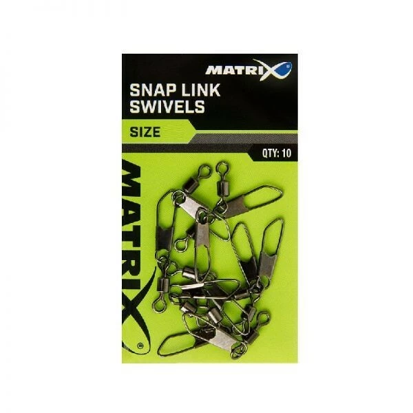 Matrix Snap Link Swivels Size 14 1 Matrix Snap Link Swivels Size 14