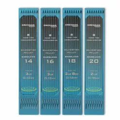 Drennan Hand Tied Hooklengths Silverfish Pellet Barbless Haak 16 0.13mm