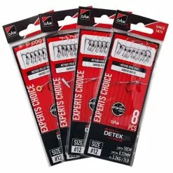 DAM Method Pellet Band Rigs Barbed 10cm Haak 12 0.22mm