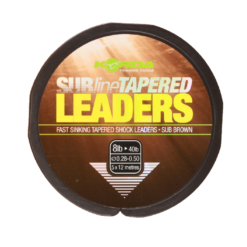 Korda Subline Tapered Leader (0.30-0.50mm / Brown)