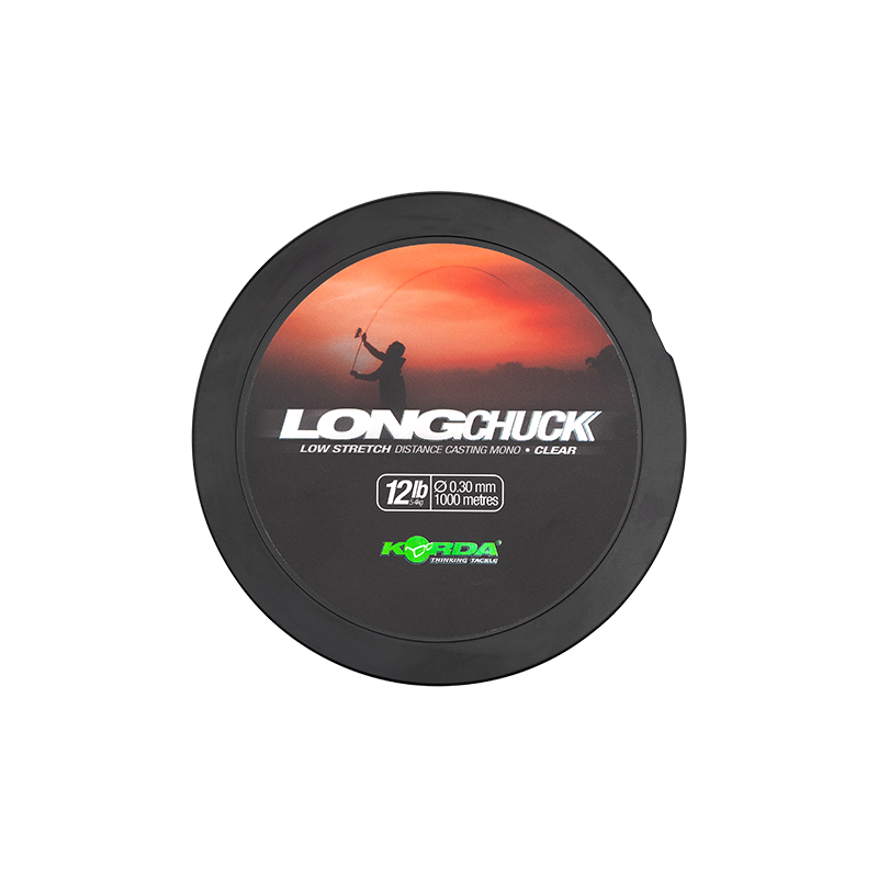 Korda LongChuck Clear 12lb/0.30mm 1000m 1 Korda LongChuck Clear 12lb/0.30mm 1000m
