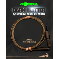 Korda Dark Matter Leader QC Hybrid Clip Gravel