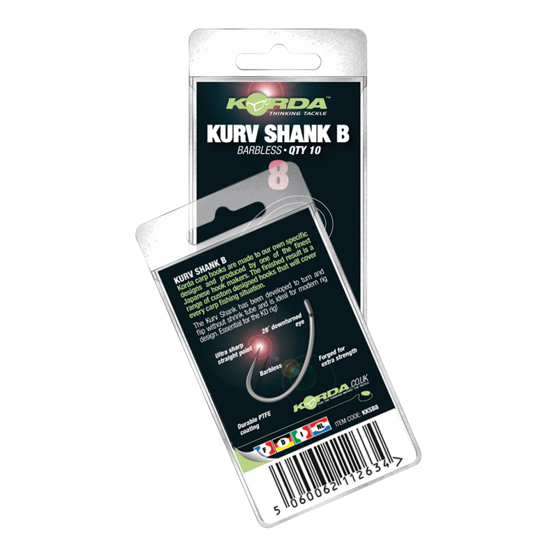 Korda Kurv Shank "B" Size 04 1 Korda Kurv Shank "B" Size 04