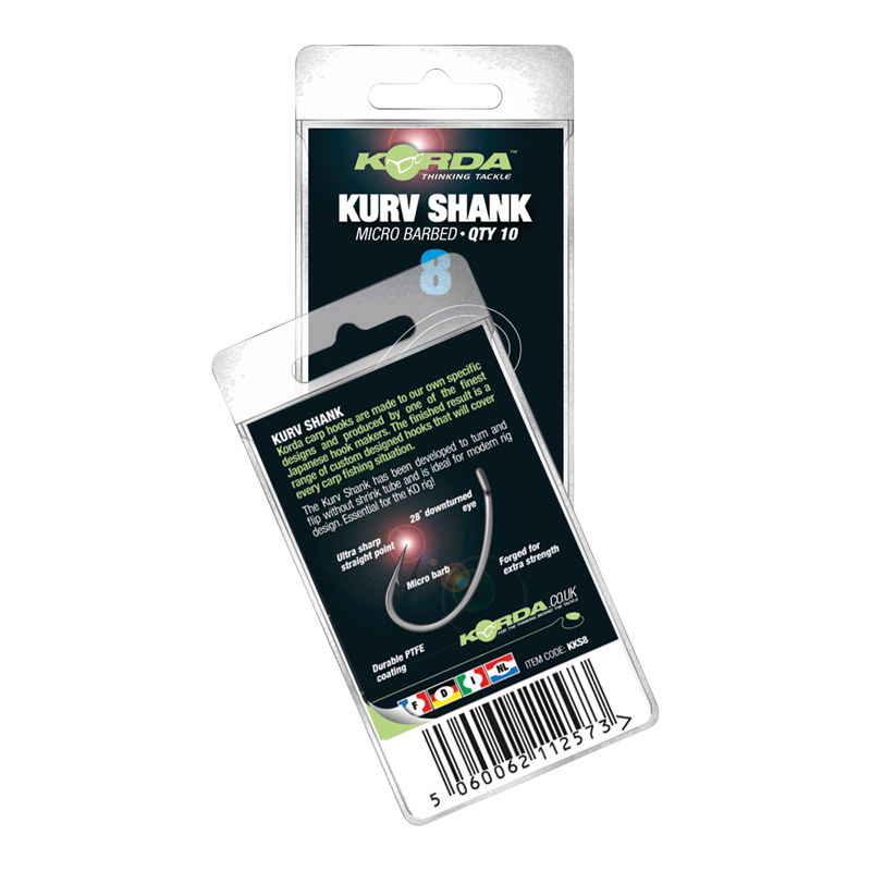 Korda Kurv Shank Size 08 2 Korda Kurv Shank Size 08 - Afbeelding 2