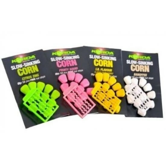 Korda Slow Sinking Corn Fruity Squid Pink 1 Korda Slow Sinking Corn Fruity Squid Pink