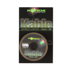 Korda Kable Leadcore Weed / Silt 7 M.