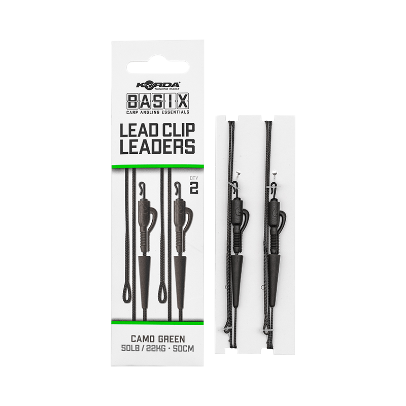Korda Basix Lead Clip Leaders 1 Korda Basix Lead Clip Leaders