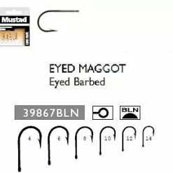 Mustad Maggot Eyed