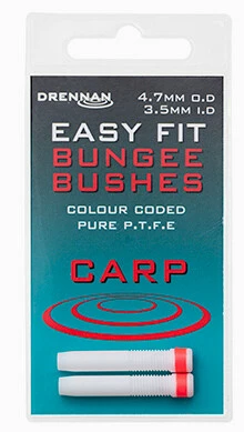 Drennan Easy Fit Bungee Bushes Carp (3.5mm ID) 1 Drennan Easy Fit Bungee Bushes Carp (3.5mm ID)