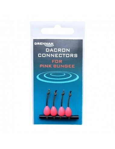 Drennan Dacron Connectors (For Pink Bungee) 1 Drennan Dacron Connectors (For Pink Bungee)