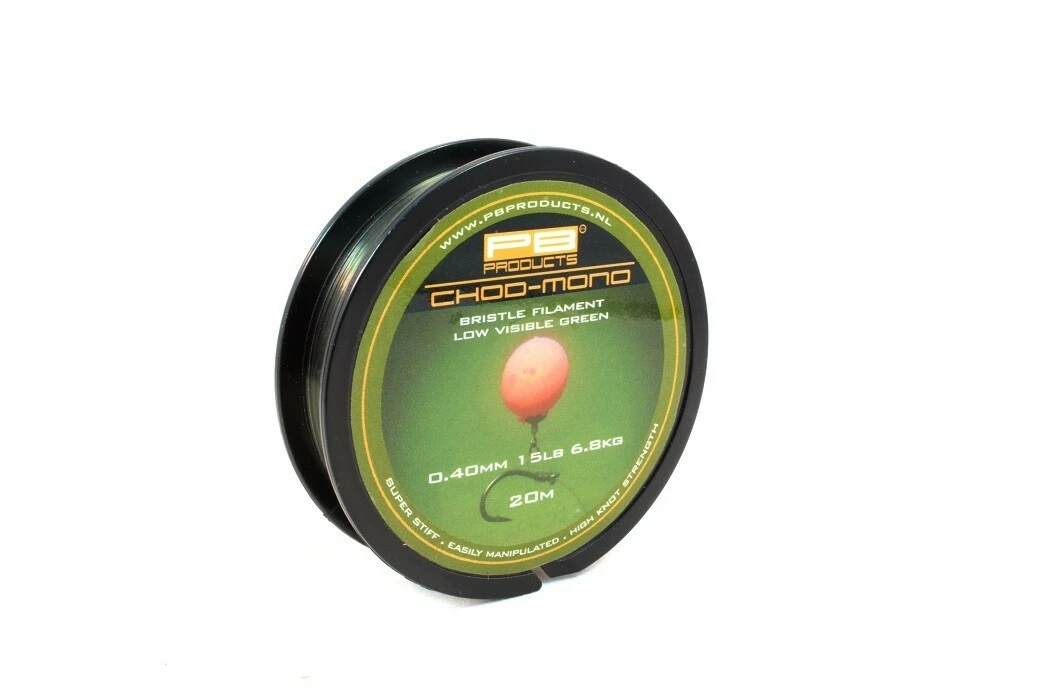 PB Products Chod Mono - 0.45mm/20lb/20m 1 PB Products Chod Mono - 0.45mm/20lb/20m