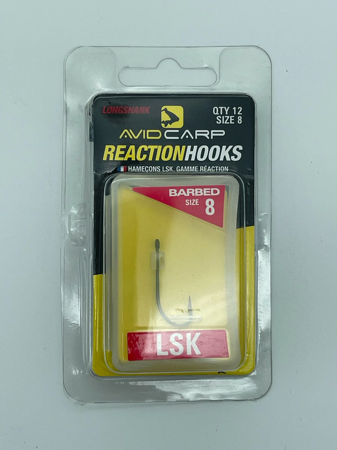 Avid Reaction Hooks Long Shank - Maat 8 1 Avid Reaction Hooks Long Shank - Maat 8