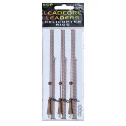 ESP Leadcore Leaders Helicopter Rigs - Sandy Gravel 1.5m