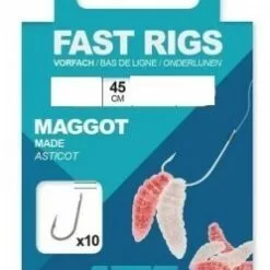 Ctec Fast Rigs Maggot Haak 16 / 0.10mm (45cm)