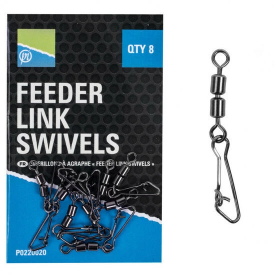 Preston Feeder Link Swivels 1 Preston Feeder Link Swivels