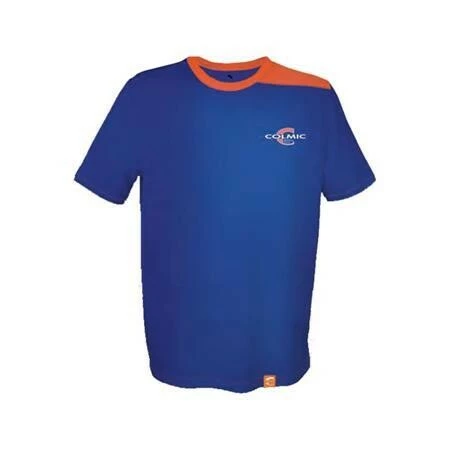 Colmic T-Shirt Blue/Orange 1 Colmic T-Shirt Blue/Orange