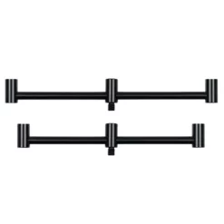 Fox Black Label Anodized Aluminium Slim 3 Rod Buzz Bars - 190mm/220mm