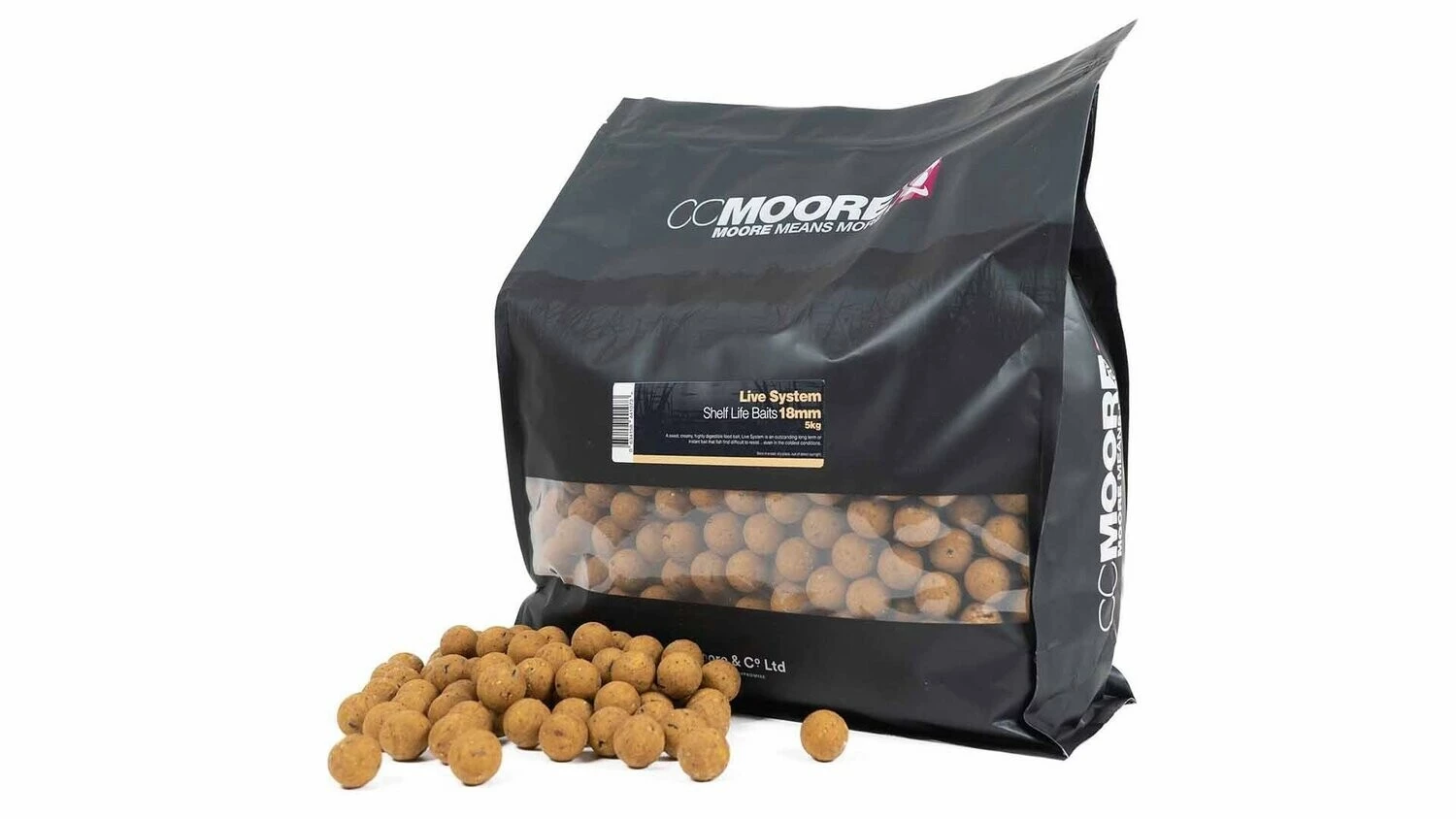 CCMoore Live System Shelf Life Boilies - 18mm/5kg 1 CCMoore Live System Shelf Life Boilies - 18mm/5kg