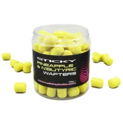 Sticky Baits Sticky Pineapple & N'Butyric Wafters - Dumbells 12x14mm
