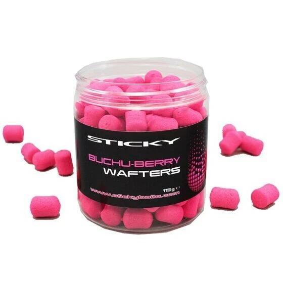 Sticky Baits Sticky Buchu-Berry Wafters - Dumbells 12x14mm 1 Sticky Baits Sticky Buchu-Berry Wafters - Dumbells 12x14mm