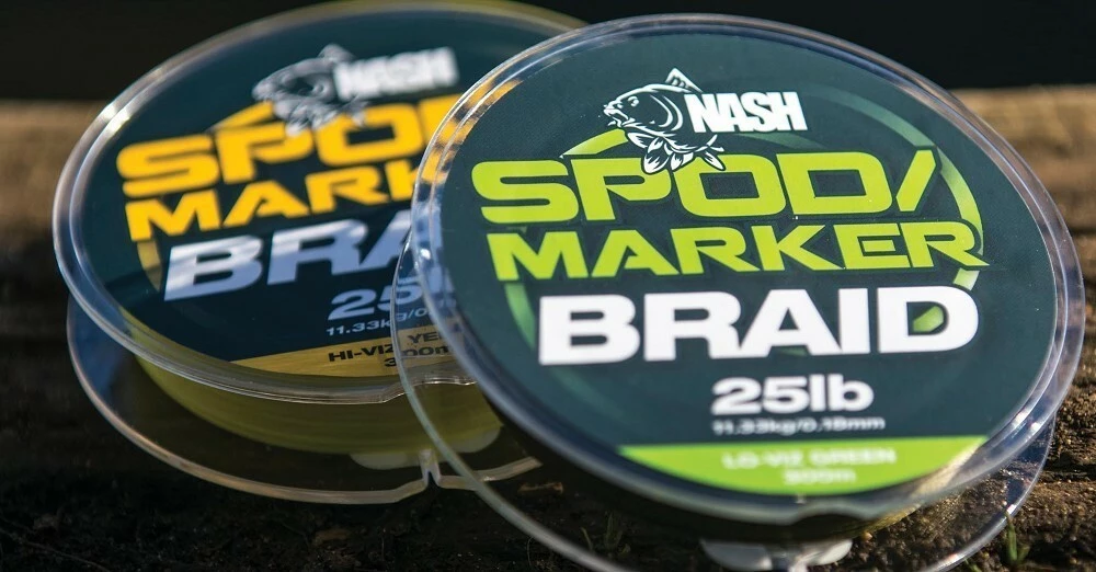 Nash Spod & Marker Braid Hi Viz Yellow 2 Nash Spod & Marker Braid Hi Viz Yellow - Afbeelding 2