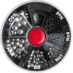 Carp Zoom Dinsmores Soft Lead Shots - 6 Compartimenten