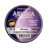 Ashima Gangster Sinking Braid Dark Brown - 25lb/600m