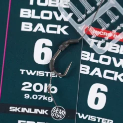 Nash Tube Blow Back Rig Size 4 Micro Barbed -Karper Verkoop 3093903798