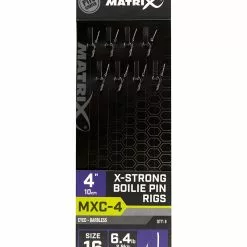 Matrix X-Strong Boilie Pin Rigs - MCX-4/Maat 16