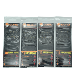 Guru Super MWG Bait Band Rigs 4" Haak 16/ 0.17mm - Barbless