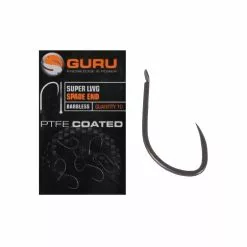 Guru Super LWG Hook Size 12 (Barbless/Spade End)