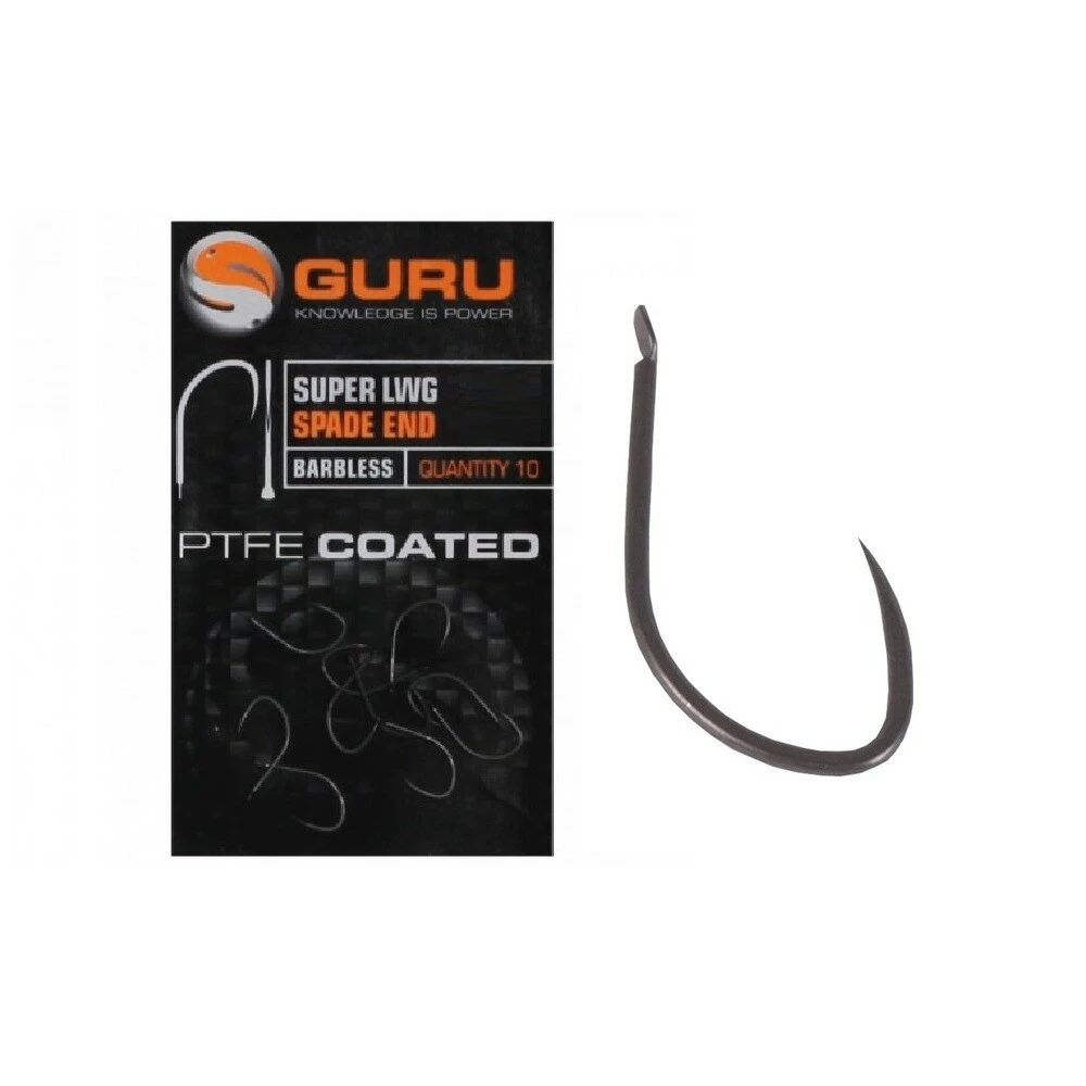 Guru Super LWG Hook Size 14 (Barbless/Spade End) 1 Guru Super LWG Hook Size 14 (Barbless/Spade End)