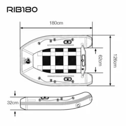 Nash Boat Life Inflatable Rib 180 -Karper Verkoop 3316192809