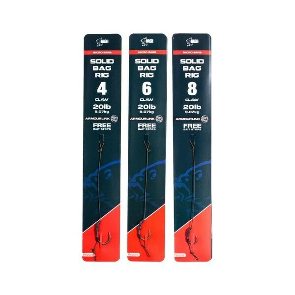 Nash Solid Bag Rig Size 4 1 Nash Solid Bag Rig Size 4