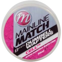 Mainline Match Dumbell Wafters Cell - White 6mm